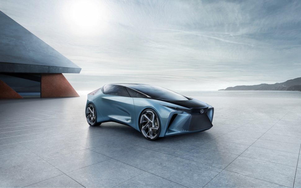 Lexus LF-30 Electrified - концептуалния модел в профил