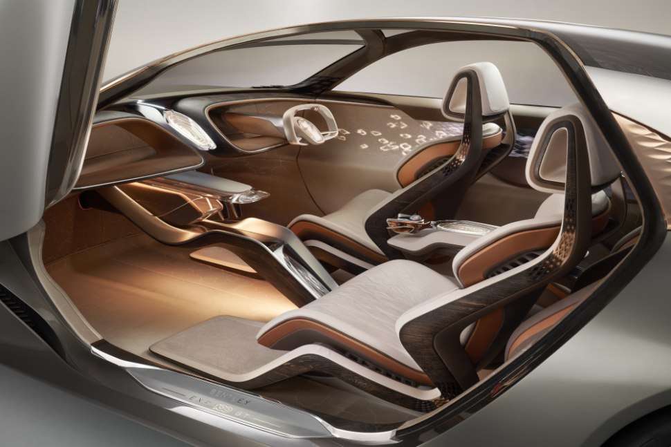 Bentley EXP 100 GT - интериорен дизайн, проект