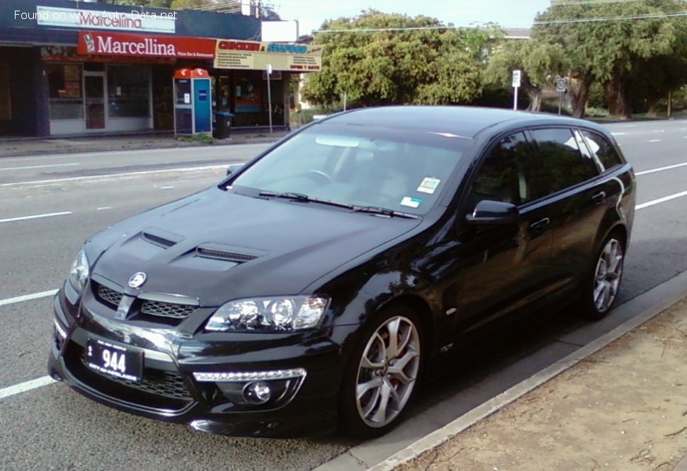 HSV Clubsport Tourer (VE II) - Fiche technique, Consommation de carburant, Dimensions