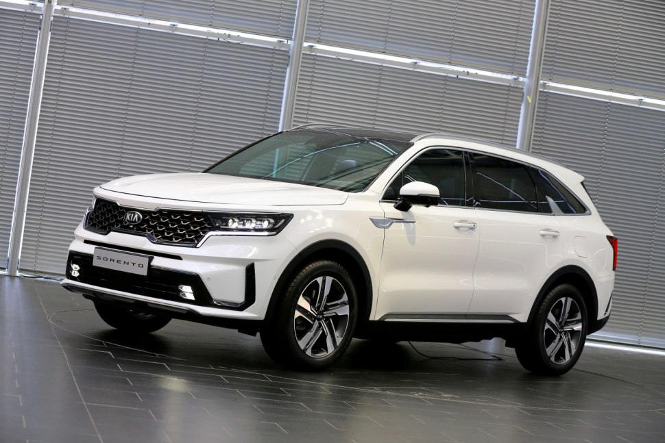 страничен поглед към KIA SORENTO