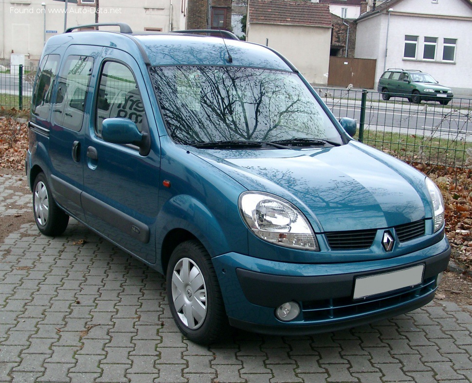2003 Renault Kangoo I (KC, facelift 2003) 1.2 16V (75 CV
