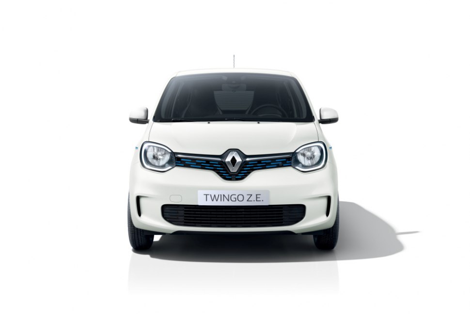 Renault Twingo Z.E. - front fascia, white 