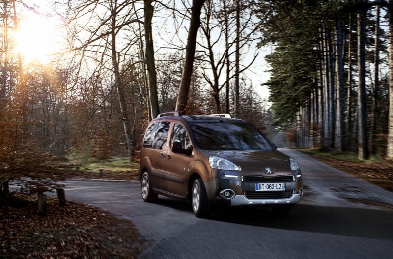 2012 Peugeot Partner II Tepee (Phase II, 2012) - Fotografie 1