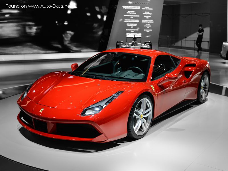 Ferrari 488 Gtb 39 V8 670 Hp Dct Technical Specs Data