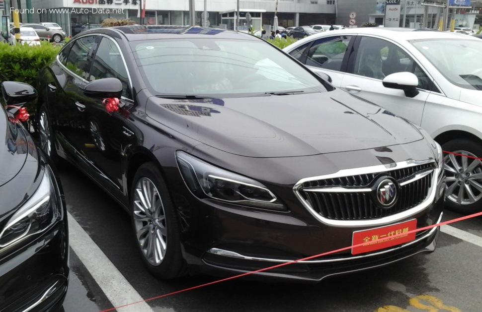 2017 Buick LaCrosse III China - Fotoğraf 1