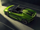 Lamborghini continues its revolution with  Huracan Evo Spyder convertable