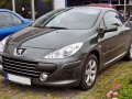 2005 Peugeot 307 CC (facelift 2005) - Технические характеристики, Расход топлива, Габариты