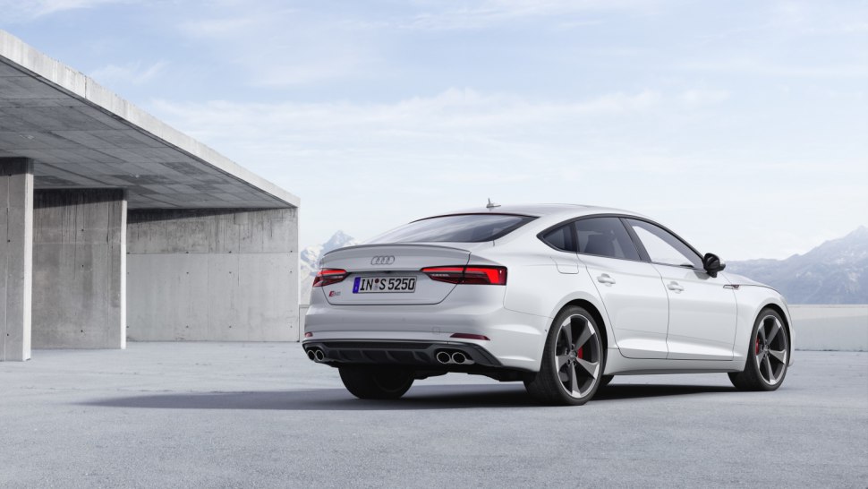 Audi S5 TDI 2019 - sportback white 2