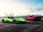 Lamborghini continues its revolution with  Huracan Evo Spyder convertable