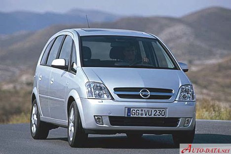 2003 Opel Meriva A 1.7 CDTI (100 CV)