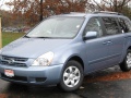 2006 Kia Sedona II LWB - Технически характеристики, Разход на гориво, Размери