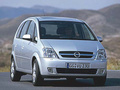 2003 Opel Meriva A - Tekniska data, Bränsleförbrukning, Mått
