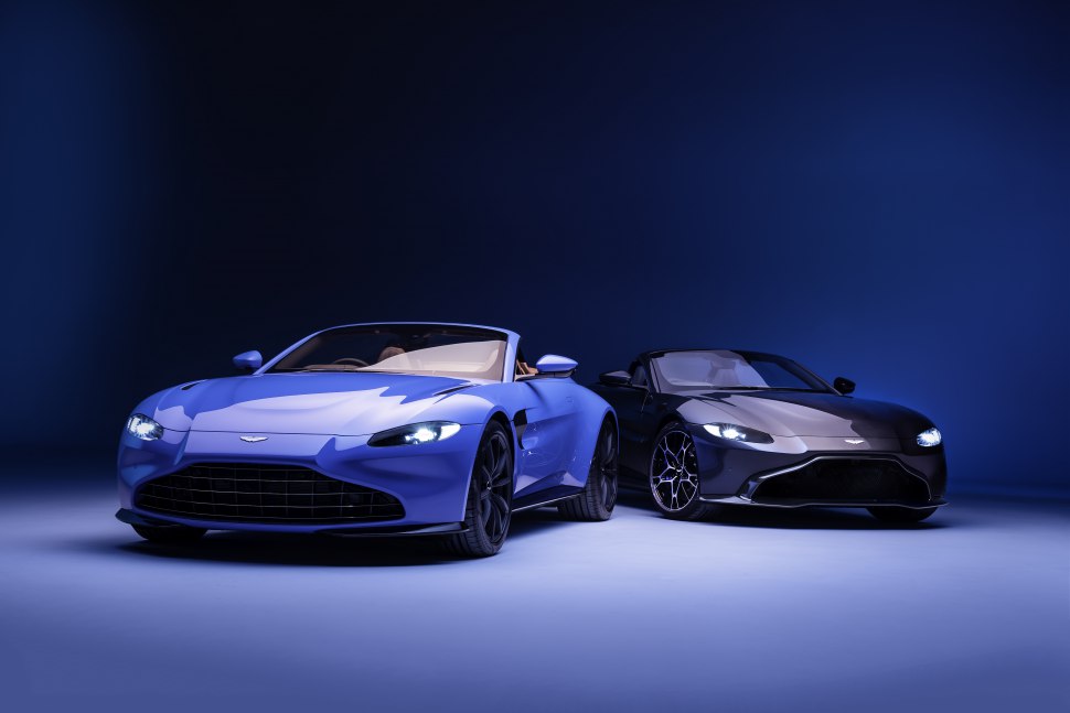 Новият Aston Martin vantage Roadster 2020 без камуфлаж