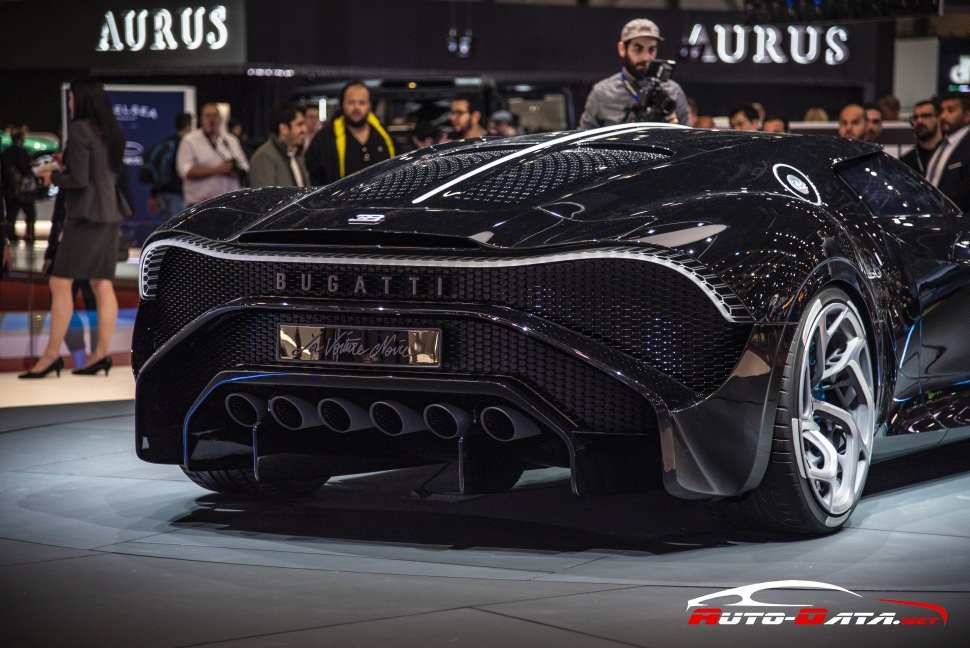 Bugatti Le Voiture Noire rear