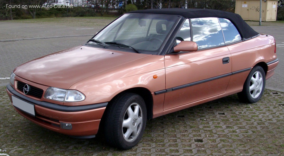 1994 Opel Astra F Cabrio (facelift 1994) - Фото 1