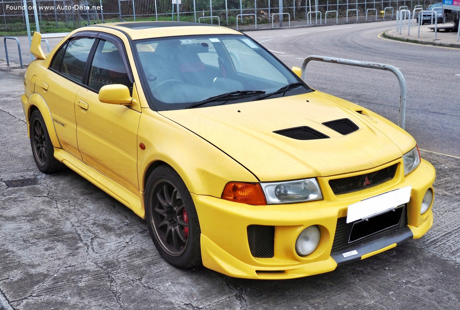 1998 Mitsubishi Lancer Evolution V Ficha técnica