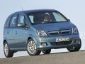 2006 Opel Meriva A (facelift 2006) - Технически характеристики, Разход на гориво, Размери