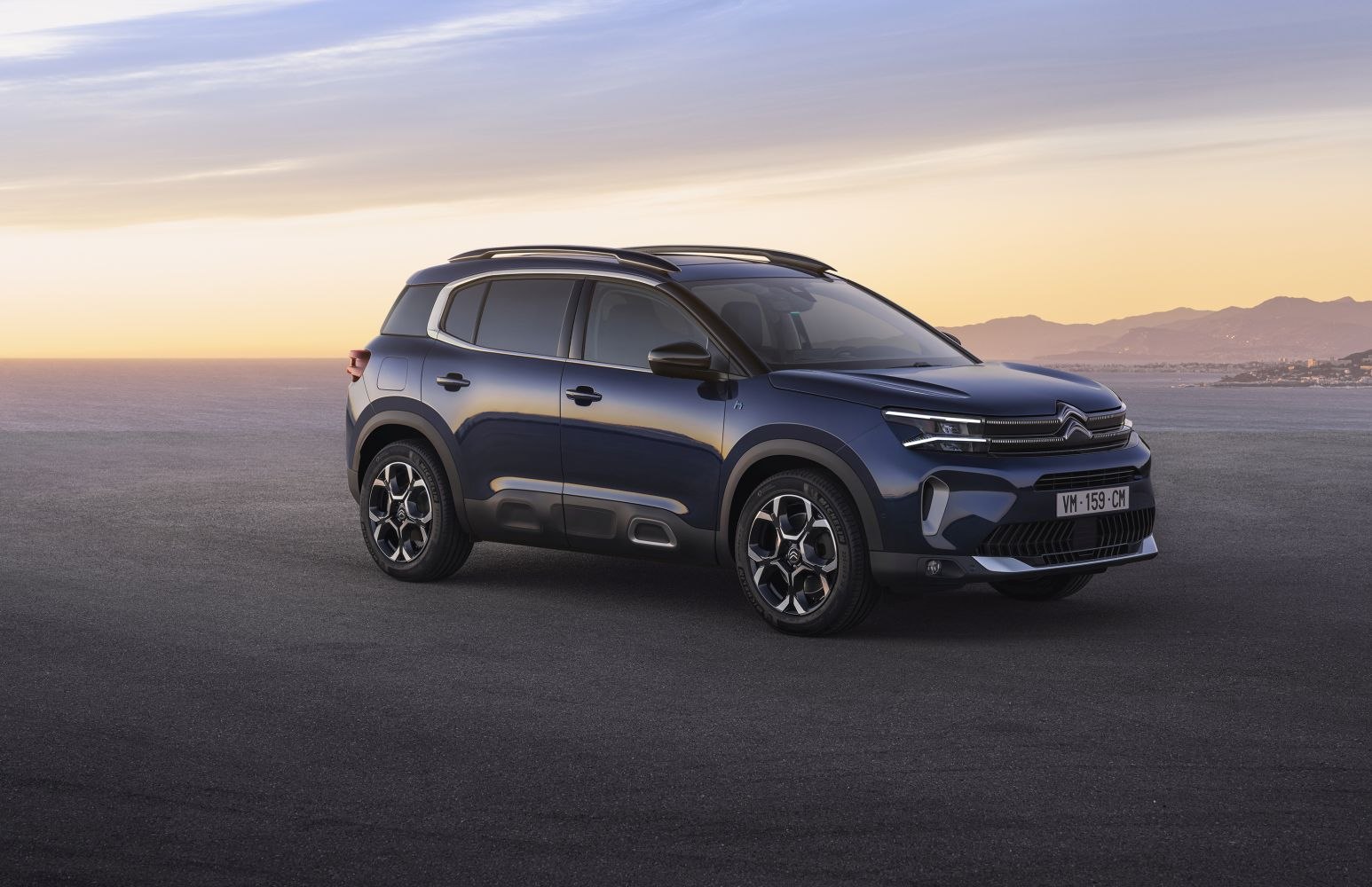 Citroën C5 Aircross 2017-2022 Dimensions Front View