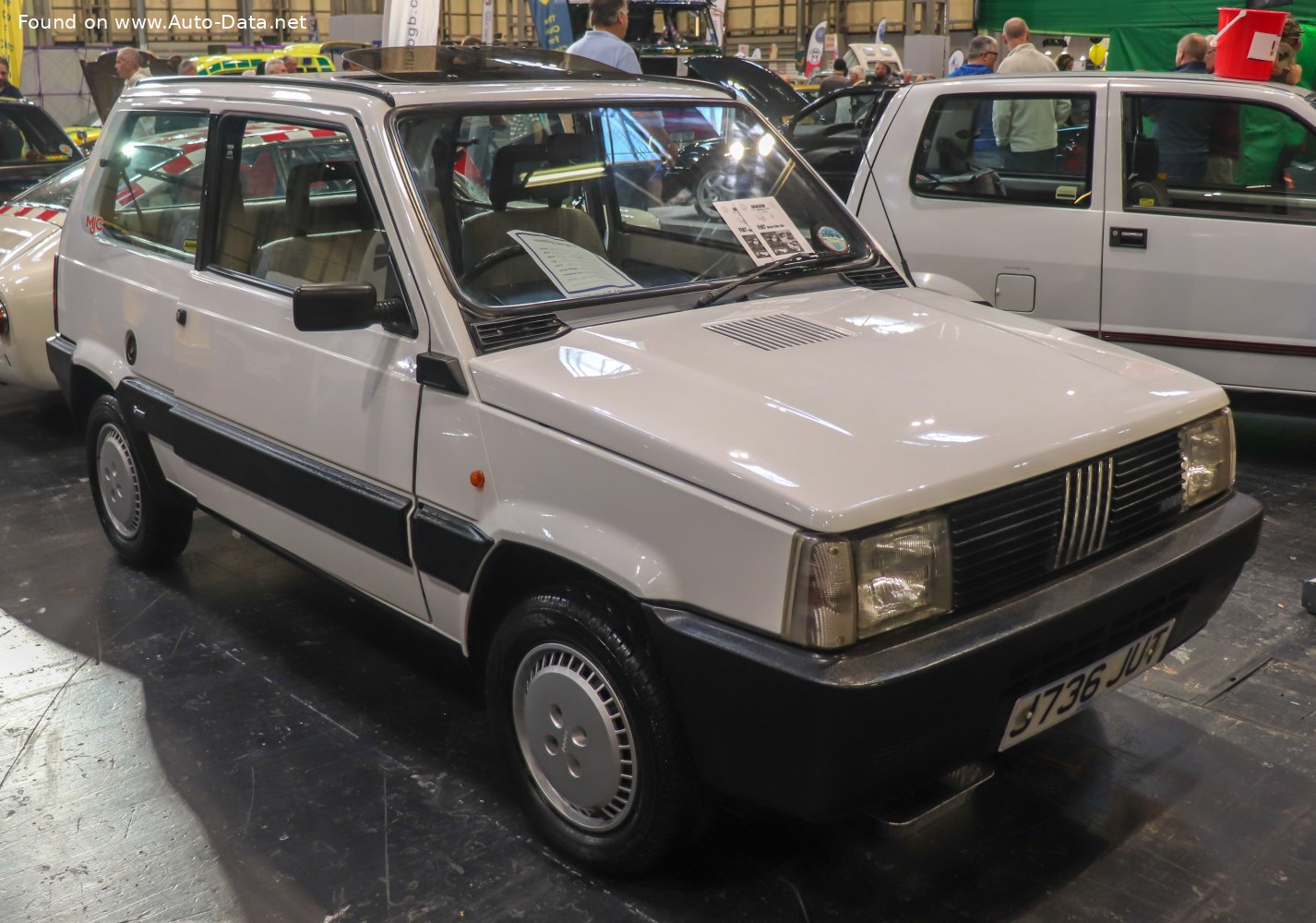 1986 Fiat Panda (ZAF 141, facelift 1986) 750 L (34 Hp)