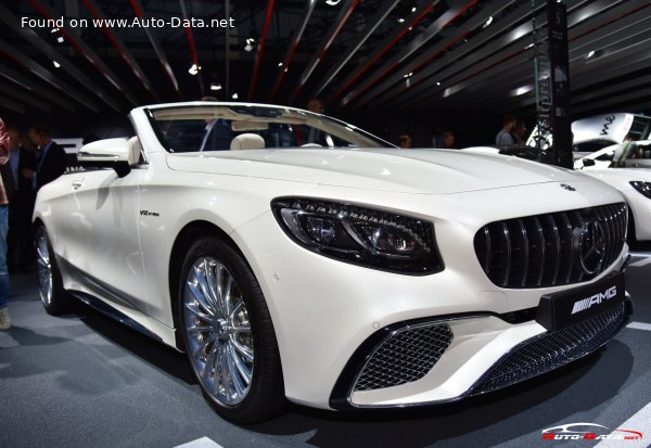 2017 Mercedes-Benz S-sarja Cabriolet (A217, facelift 2017) - Kuva 1