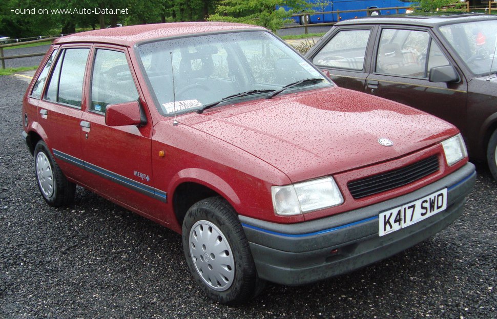 1983 Vauxhall Nova CC - Fotoğraf 1