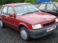 Vauxhall Nova - Scheda Tecnica, Consumi, Dimensioni