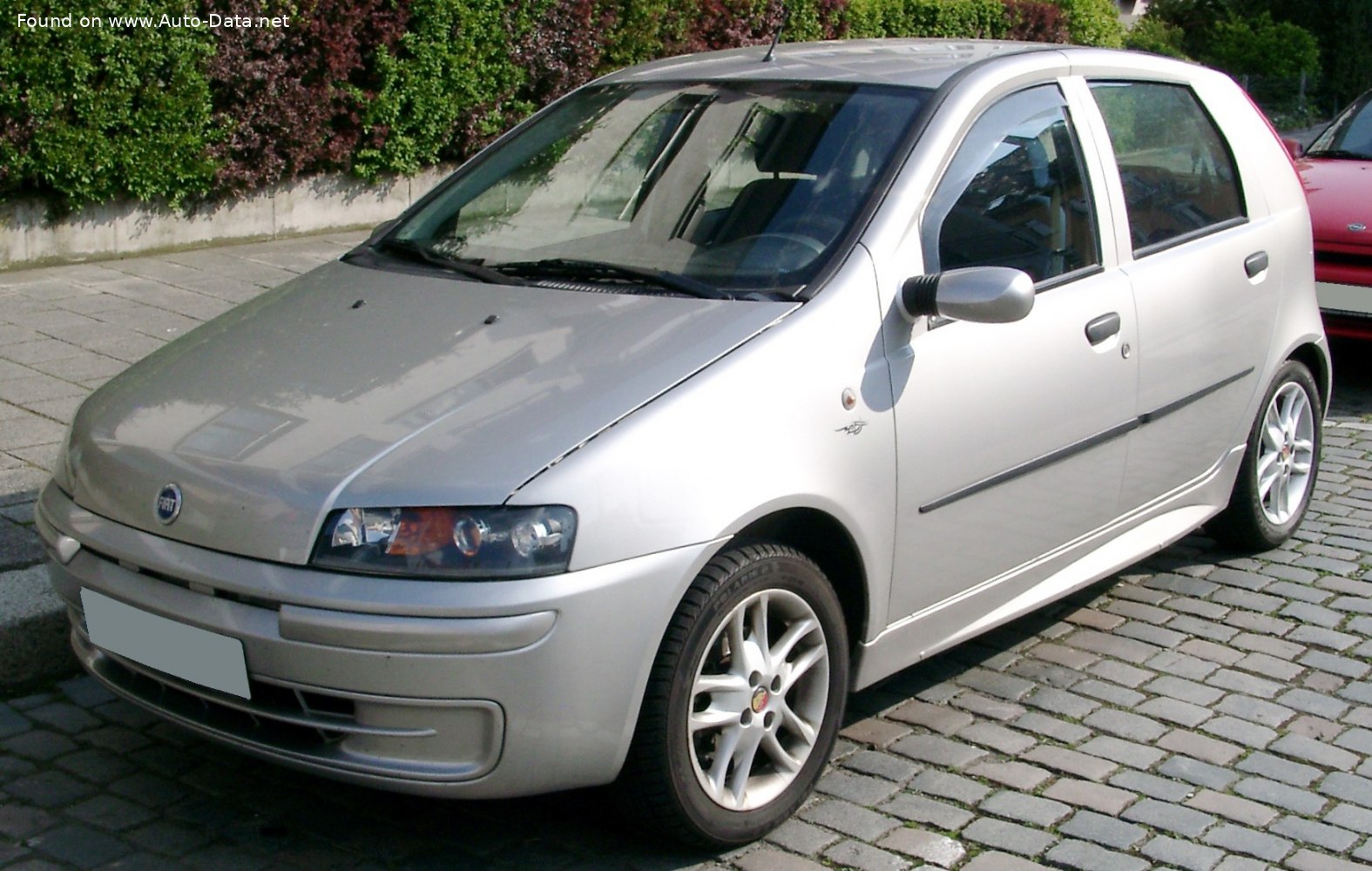 1999 Fiat Punto II (188) 5dr 1.2 (60 Hp)  Technical specs, data, fuel  consumption, Dimensions