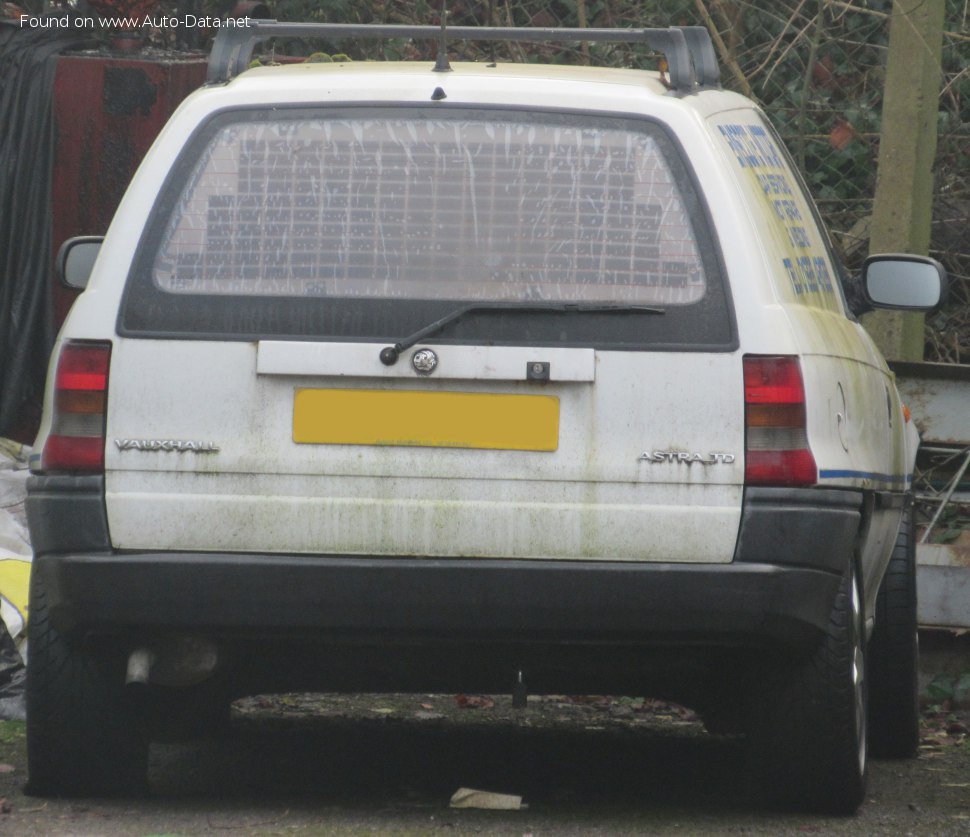 1991 Vauxhall Astravan Mk III - Fotografie 1