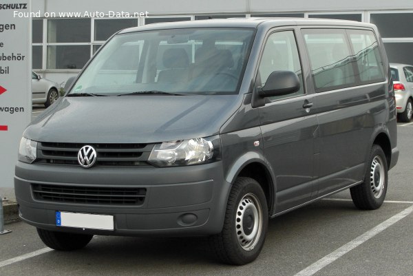 2010 Volkswagen Transporter (T5, facelift 2009) Kombi - εικόνα 1