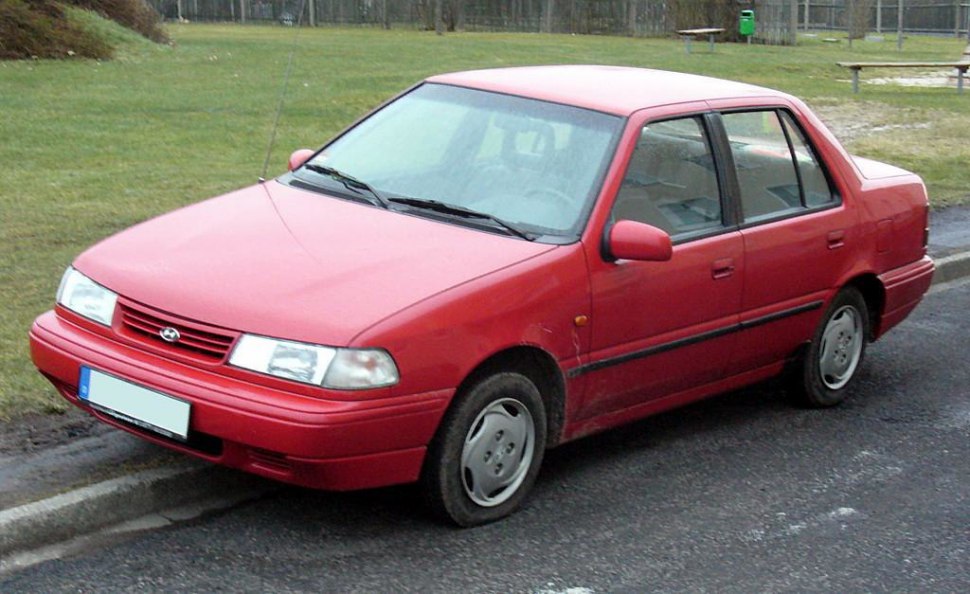 1989 Hyundai Pony (X-2) - Fotografie 1