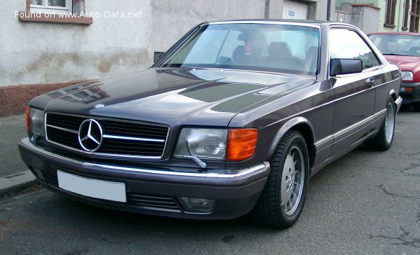 1985 Mercedes-Benz S-класа Coupe (C126, facelift 1985) - Снимка 1