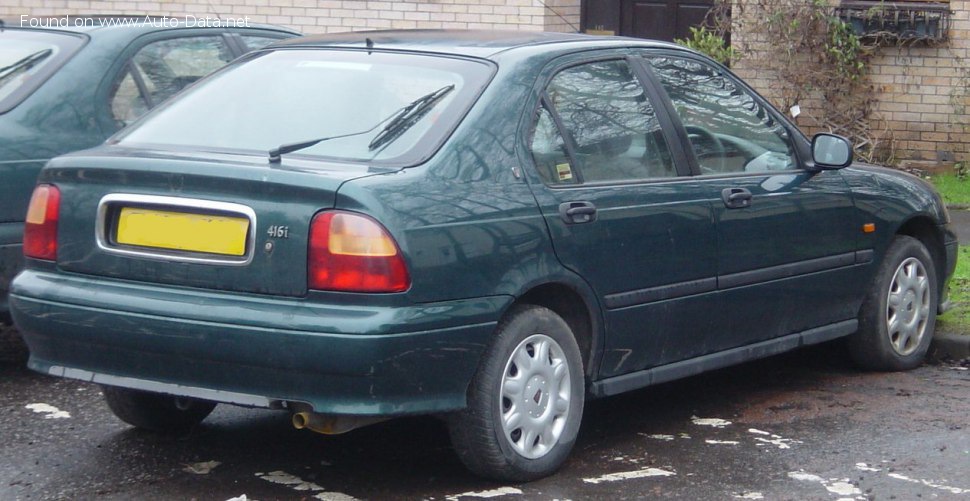 1995 Rover 400 Hatchback (RT) - Fotografie 1