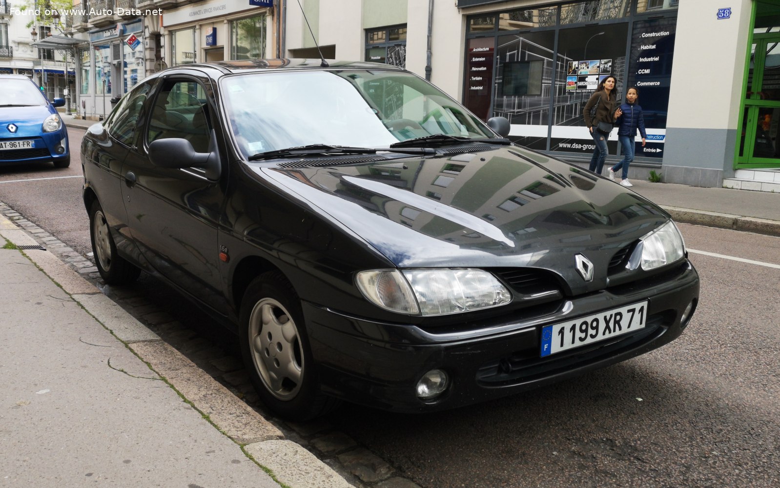 1998 Renault Megane I Coach (DA) 1.9 dTi (98 кс