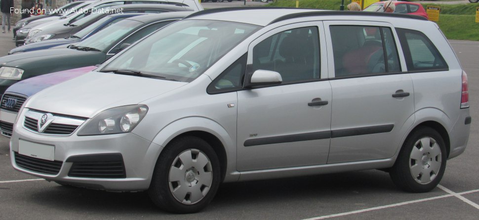 2005 Vauxhall Zafira B - Фото 1