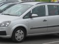 2005 Vauxhall Zafira B - Ficha técnica, Consumo, Medidas