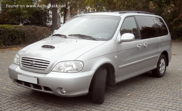 2001 Kia Carnival I (UP/GQ, facelift 2001) - Снимка 1