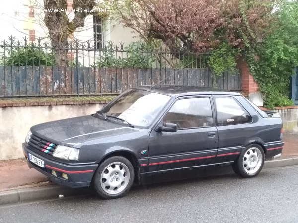 1989 Peugeot 309 (3C,3A facelift 1989) 3-door - Фото 1