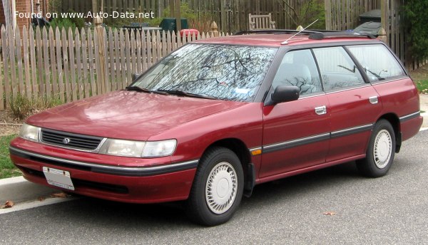 1991 Subaru Legacy I Station Wagon (BJF, facelift 1991) - Фото 1