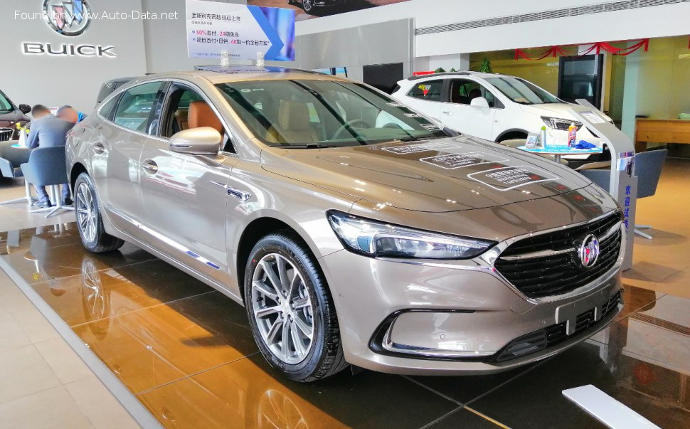 2019 Buick LaCrosse III China (facelift 2019) - Fotografie 1