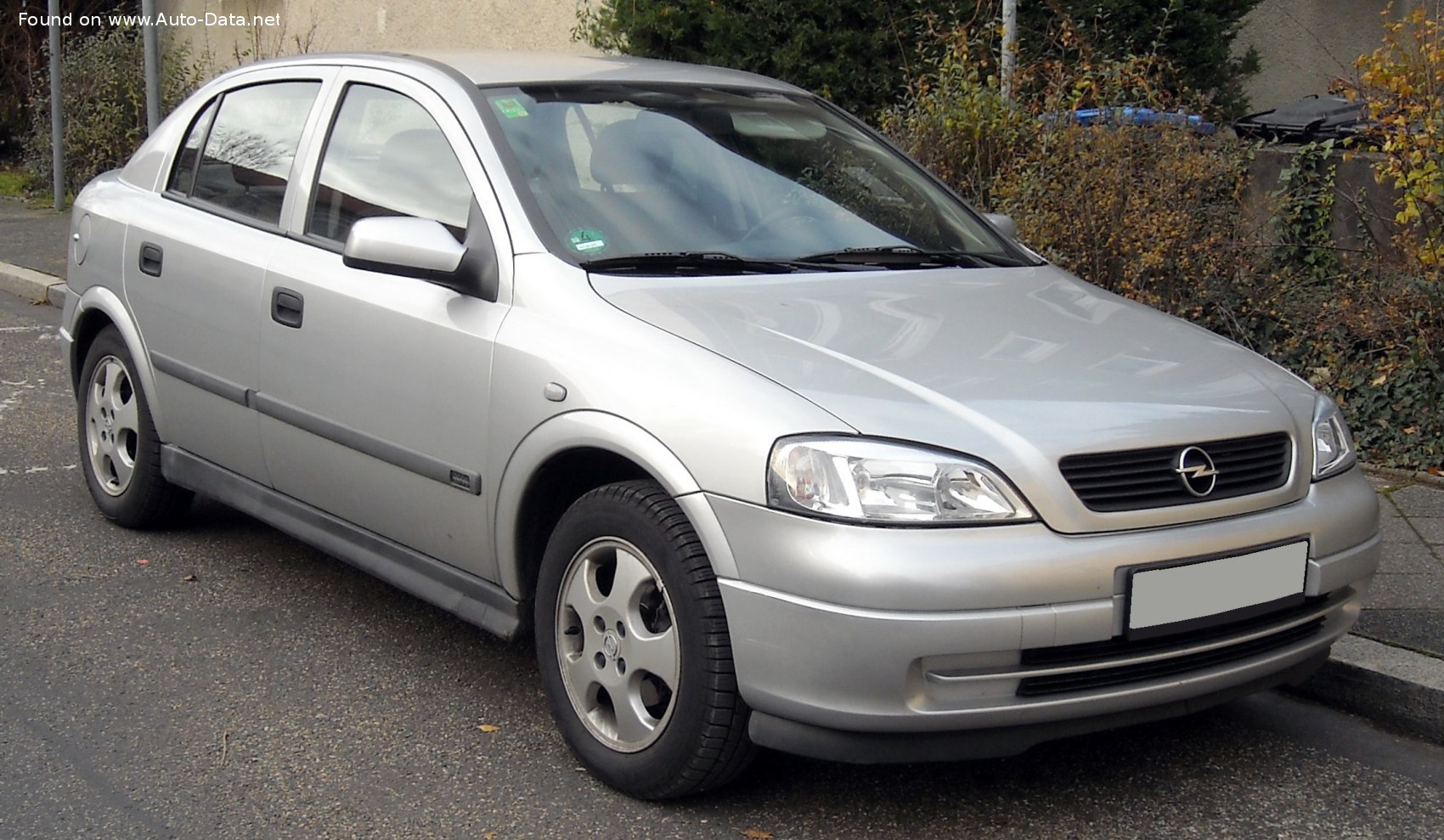 1998 Opel Astra G 1.6 Ecotec 16V (101 Hp)  Technical specs, data, fuel  consumption, Dimensions
