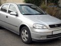 1999 Opel Astra G - Технически характеристики, Разход на гориво, Размери