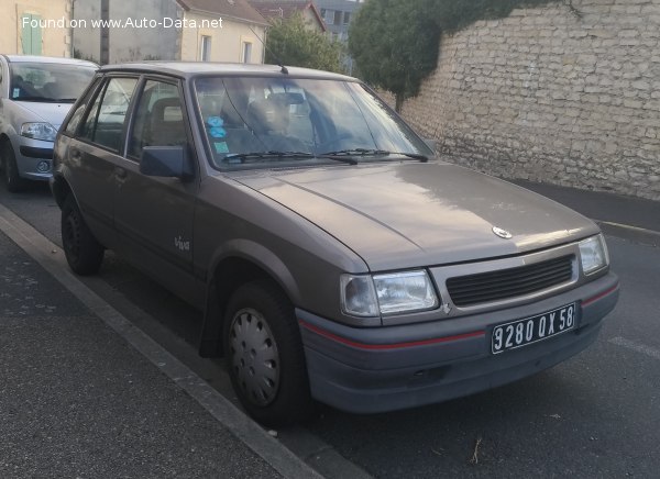 1990 Opel Corsa A (facelift 1990) - Fotografie 1