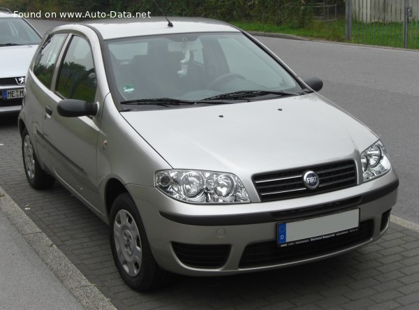 2003 Fiat Punto II (188, facelift 2003) 3dr - Снимка 1