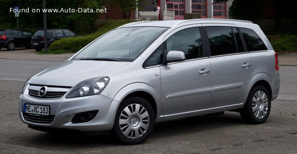 2008 Opel Zafira B (facelift 2008) - Fotoğraf 1