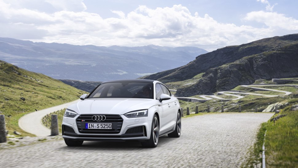 Audi S5 TDI 2019 - sportback white 1