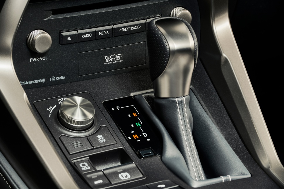Lexus NX 300 F Sport Black Line central console