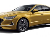 Hyundai Sonata 2020 yellow