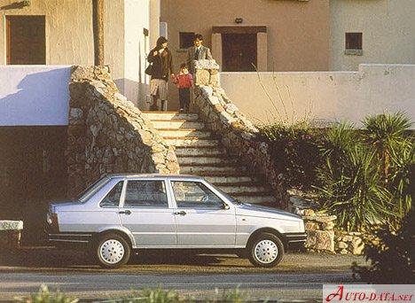 Fiat Duna (146 B) - Технически характеристики, Разход на гориво, Размери