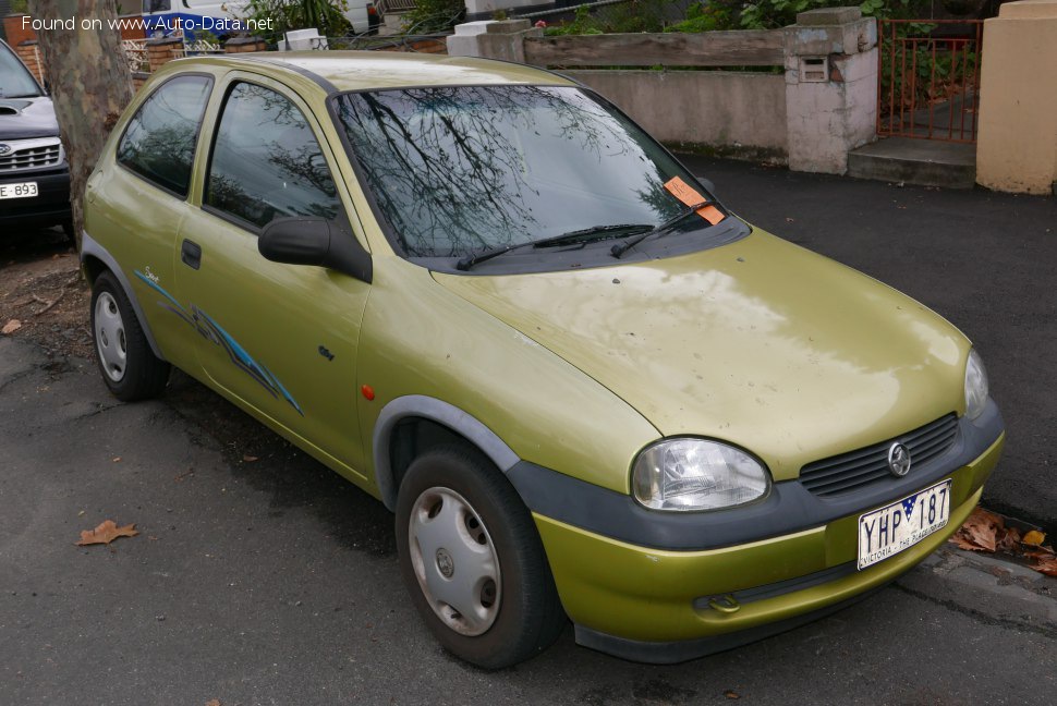 1997 Holden Barina SB III (facelift 1997) - Fotoğraf 1