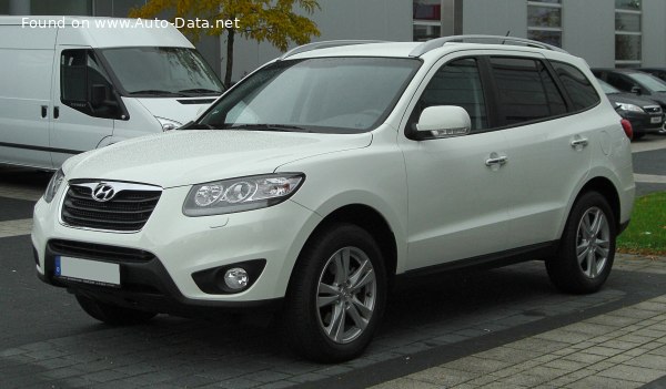 2010 Hyundai Santa Fe II (CM, facelift 2009) - Фото 1